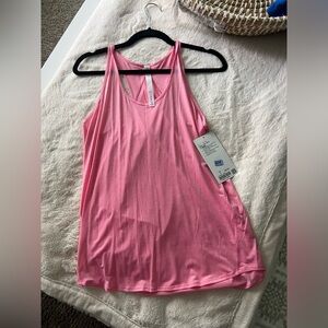 Pink lululemon tank